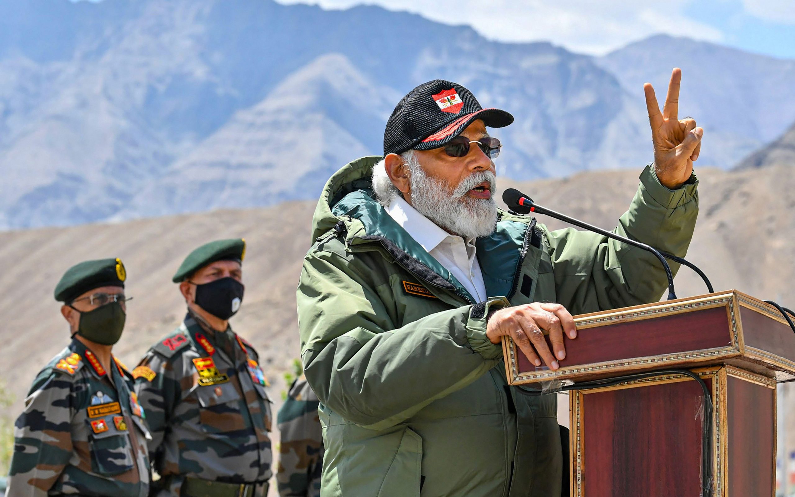 PM Modi in Ladakh
