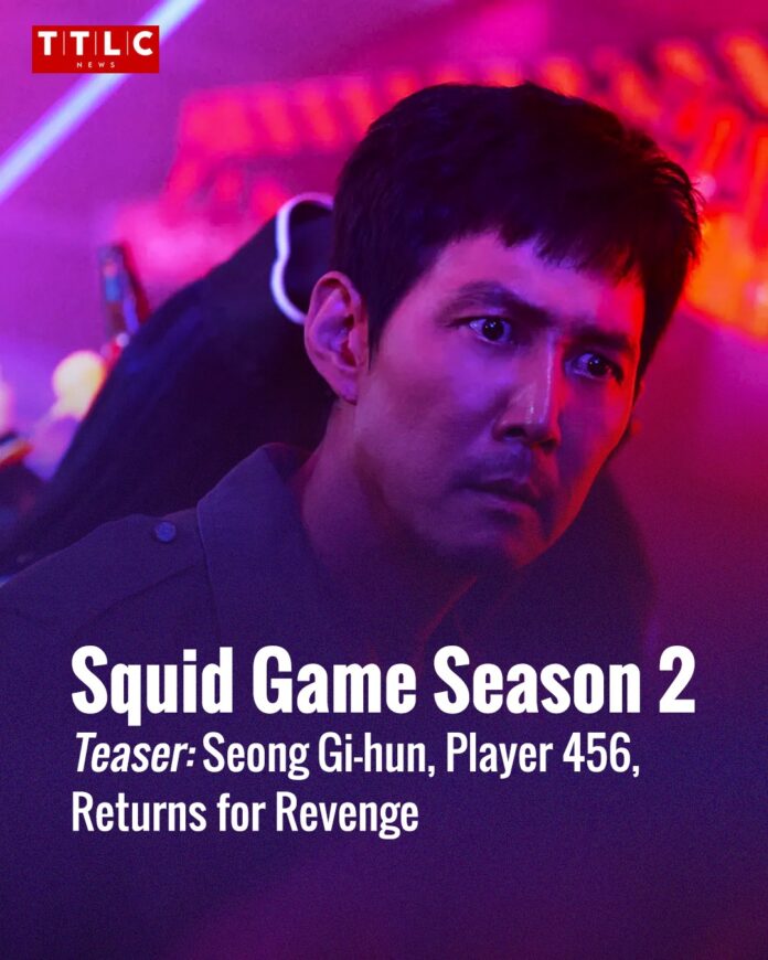 Squid Game Season 2 Teaser: Seong Gi-hun, Player 456, Returns for Revenge